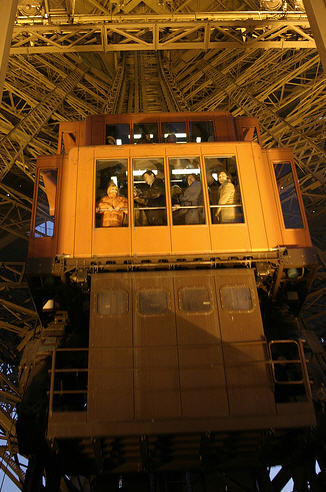  Eiffel Tower - Elevator Cars 